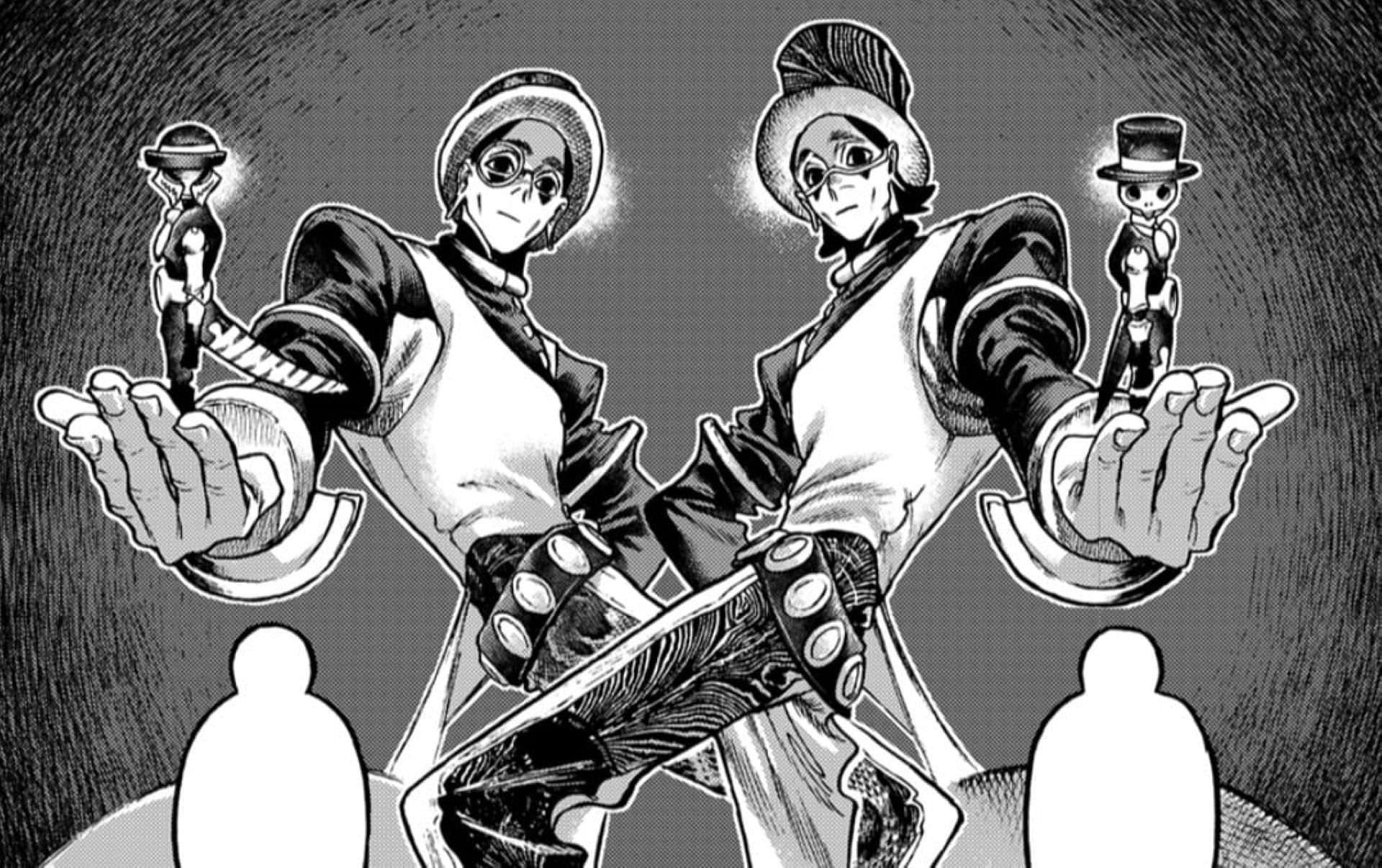The Adderoy brothers in the manga (Image via Kodansha)